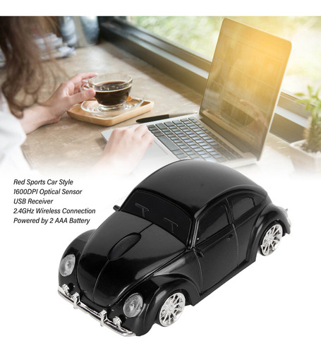 Ratón Para Juegos Inalámbrico Rojo Estilo Coche Deportivo Us