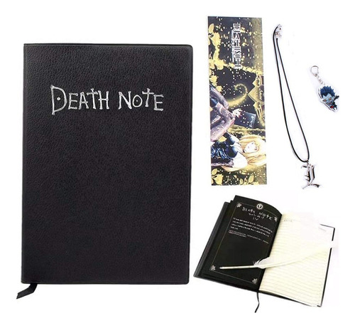 Death Note Libreta Reglas Llavero Anime Cosplay Cuaderno Kit