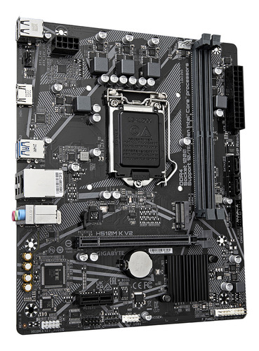 Tarjeta Madre Gigabyte Micro-atx H510m K V2, S-1200 Intel