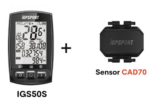 Gps Igpsport Igs50e + Cadencia + Nota Fiscal + Garantia 