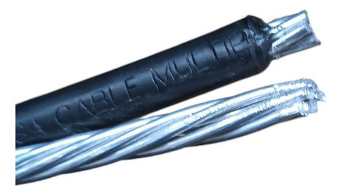 220 Metros Cable 1más1 Para Bajada Para Poste Cal. 6
