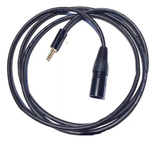 Cable Auxiliar Mini Plug 3.5 A Xlr Macho De 7 Metros