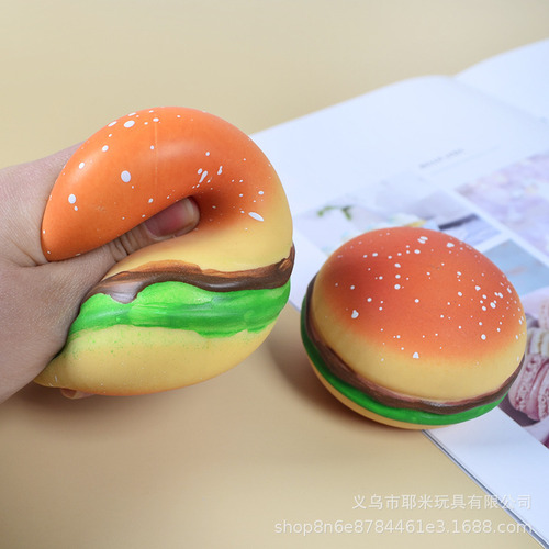 Simulación Descompresión Hamburguesa Pellizco Pellizco