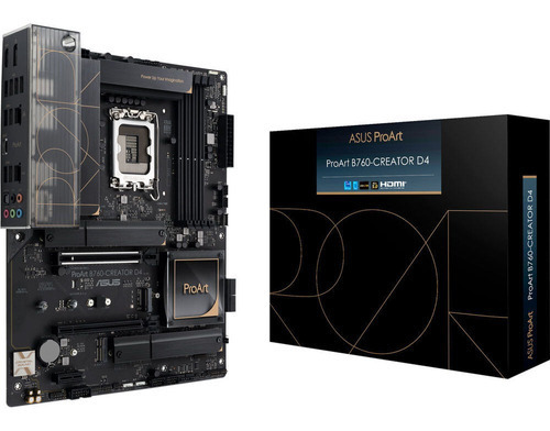 Placa-mãe Intel Asus Proart B760-Creator D4 Lga 1700 Ddr4 Atx