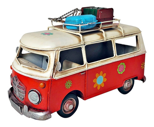  Kombi Carros Miniaturas Motor Home Camping  Miniatura 