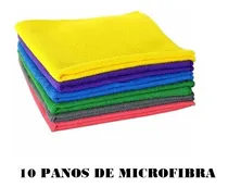 Comprar 10 Pano Microfibra Polimento Limpar Carro Automotivo Atacado