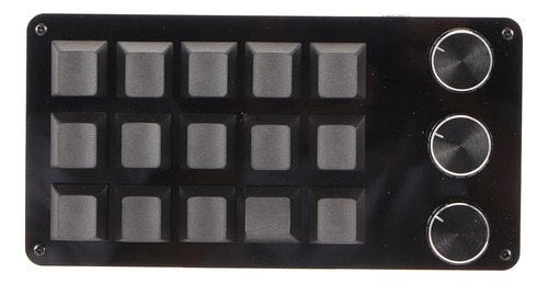 Mini Teclado Mecánico Personalizado De 15 Teclas Y 3 Botones