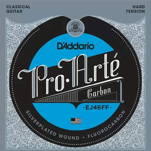 Cuerdas Guitarra Clasica Daddario Carbono Ej46ff