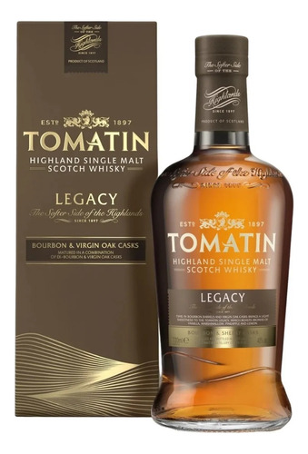 Whisky Tomatin Legacy 700ml Single Malt Importado P