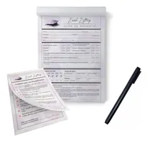 Comprar Kit Bloco Ficha Anamnese + Cuidados Lash Lift u002F Lash Lifting