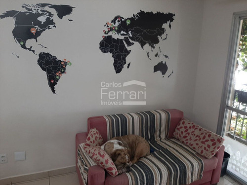 Apartamento A Venda, Vila Leopoldina, Res. Lapa I, 02 Dormitórios, 01 Vaga, Varanda, Apto - Térreo - Cf33917