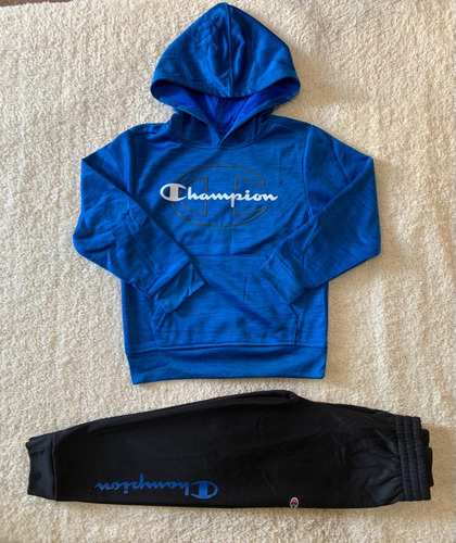 Conjunto De Jogger Y Sudadera Champion De Niño Originales