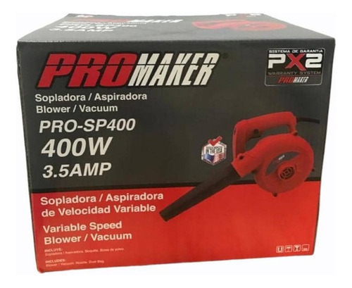Promarker Sopladora Aspiradora V/var C/acc 400w