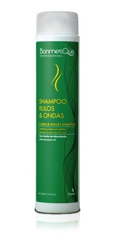 Shampoo Bonmetique Rulos Y Ondas Hidrata Y Nutre X 350ml