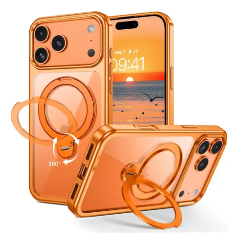 Capa Para iPhone 17 Pro Max Cosmic Orange Tpu_8jkxi7