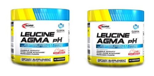 Bpi Aminoacidos Bcaa Leucina Agma Ph 120g Fruit Pack 2unid