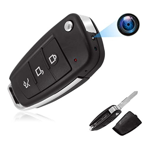 Cámara Oculta Car Key, Spy Key Fob Camera, Full Hd Portable