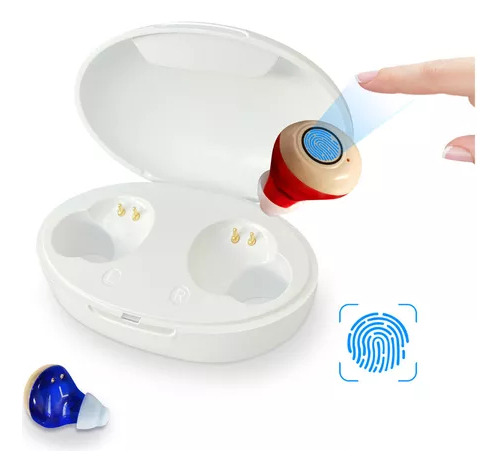 Nuevo Mini Audífono Portátil Recargable Para Su Uso