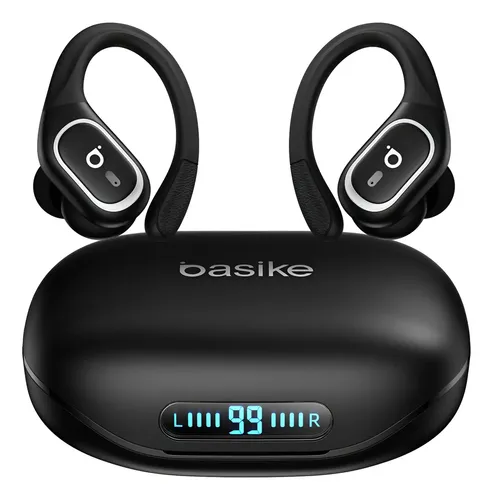 Fone De Ouvido Bluetooth6.0 Esportivo Sem Fio Gancho Com Led Cor ...