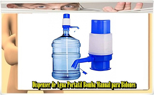Dispenser De Agua Portatil Bomba Manual Para Bidones De 10 A 20 Litros  - Villa Urquiza - Capital Federal
