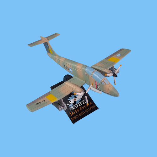 Maqueta Avión Guerra Argentino Ia-58 Pucara Malvinas