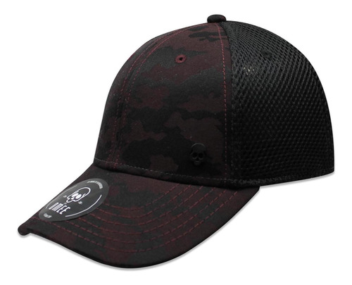 Gorra Omee Curva Red Mesh Flexfit Camo