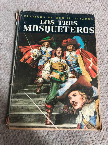 Libro Antiguo Los Tres Mosqueteros Victor Hugo Español