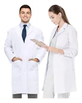 Comprar Bata Larga Blanca De Laboratorio De Escolare Uniforme Médico