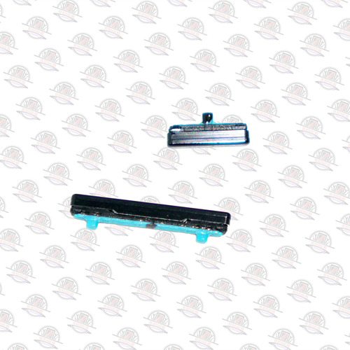 Refacc Kit Botones Externos Para Galaxy S21 Plus G996 Negro