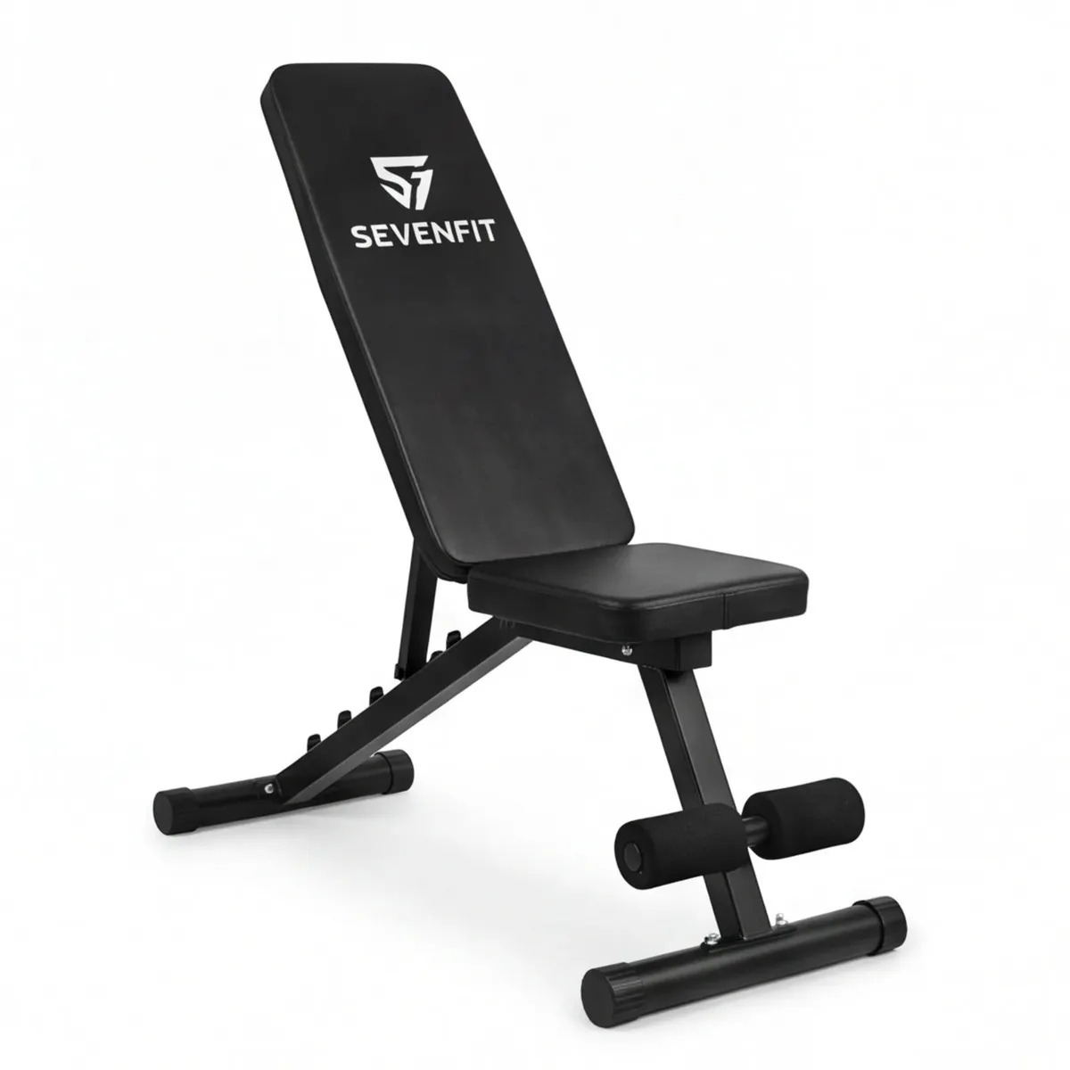 Banco De Musculação Ajustável Reclinável Supino Inclinado Reto Abdominal Sevenfit