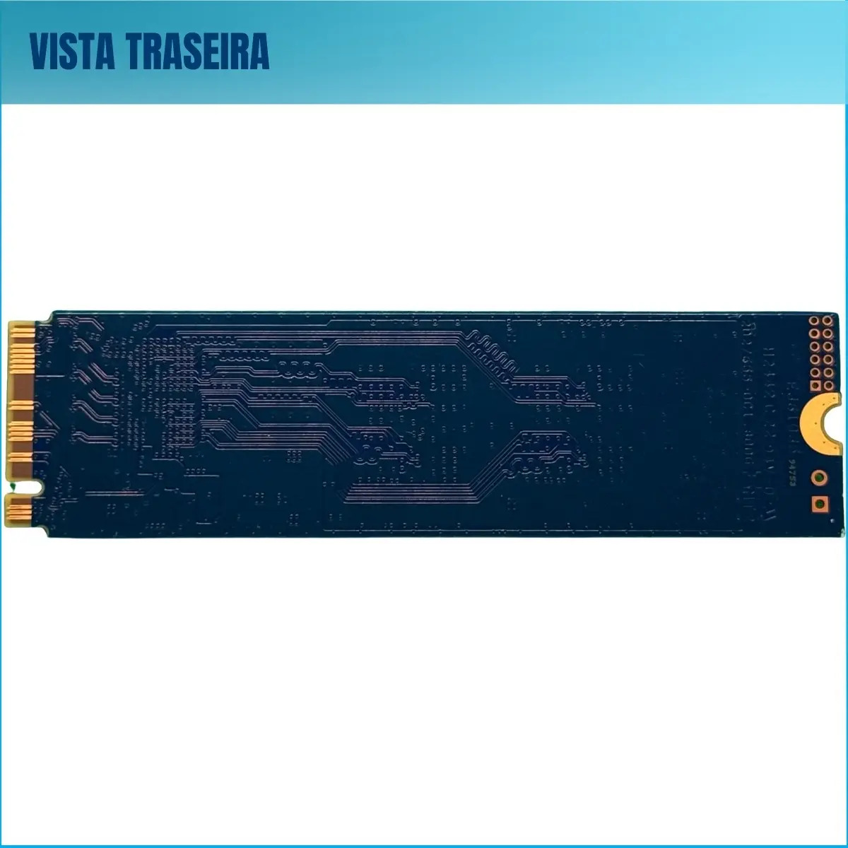 Ssd Kingston 1 TB M2 Nvme3 Interno Pcie Gen 4.0 Leitura 6000 MB/s Gravação 4000 MB/s Azul aço 7