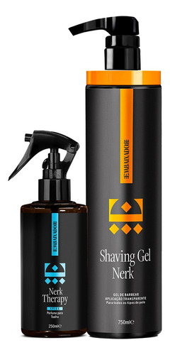 Kit Shaving Gel Nerk + Perfume Toalha Nerk Therapy Spice