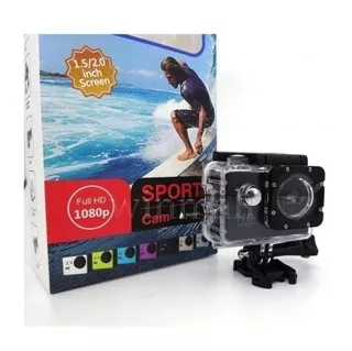 Camara Deportiva Acuatica Full Hd 1080p Para Moto Bicicleta