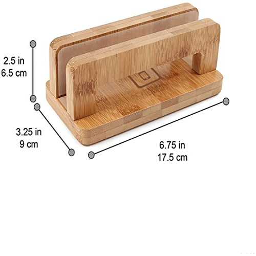 Soporte Vertical De Madera De Bambú Portátil, Soporte...