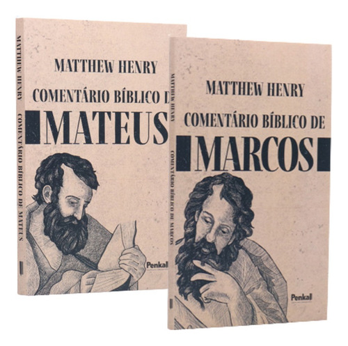 Livro Comentário Bíblico De Mateus + Marcos Matthew Henry