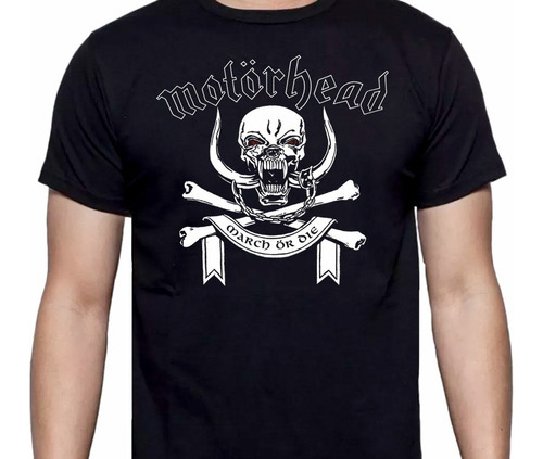 Motorhead - March Or Die - Polera- Rock N Roll - Cyco