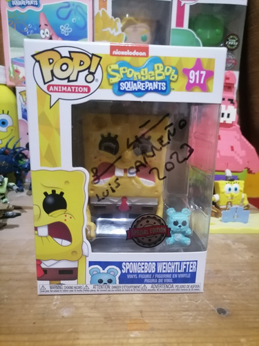 Funko Pop Spongebob/bob Esponja Autografiado