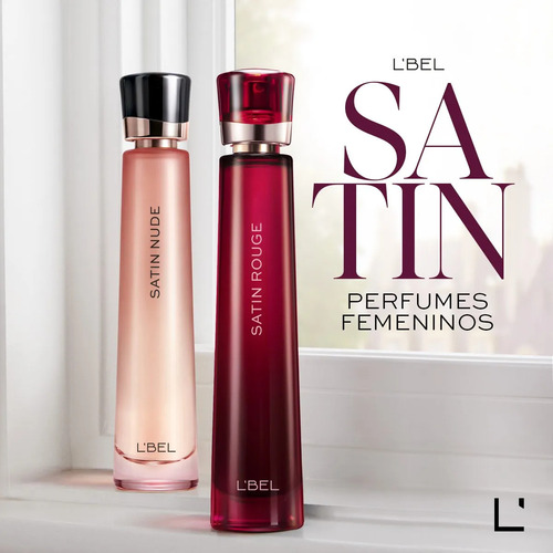 L'bel Satin Nude Perfume Para Mujer De Larga Duración 50ml