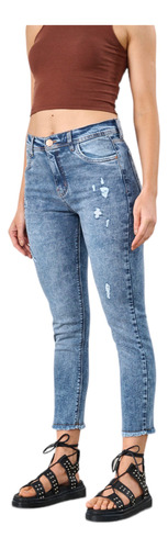 Pantalón Jeans Mujer Calce Perfecto! Go. By Loreley