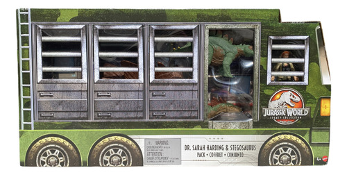 Dr. Sara Harding & Stegosaurus Pack Legacy Collection (Usado)