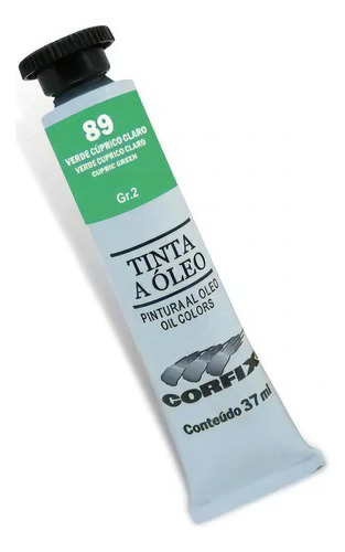 Tinta Óleo 37ml G2 089 Verde Cúprico Claro Corfix