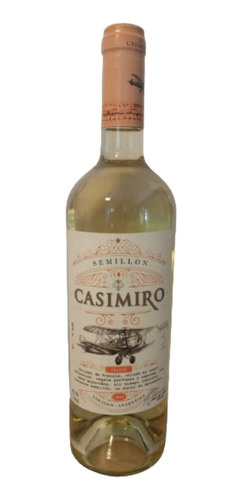 Vino Casimiro Semillon  750cc San Juan + Video