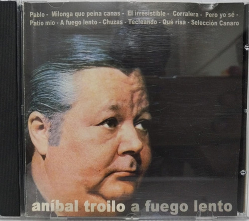 Anibal Troilo  A Fuego Lento Cd La Cueva Musical