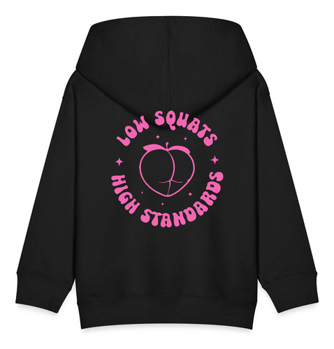 Poleron Gym Mujer Low Squats Gym Entrenamiento Regalo Con Capucha
