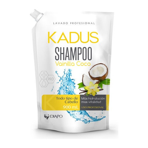 Shampoo Vainilla Coco Kadus Doypack 900ml