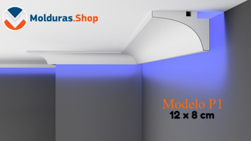 Molduras Unicel Led Decorativas Interiores 18 Piezas 