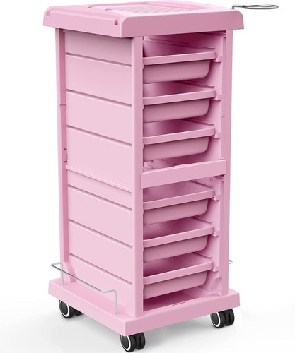 Carrito De Salón Rosa