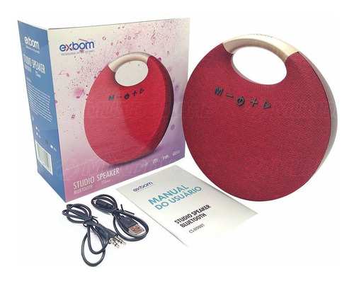 Caixa De Som Bluetooth Função Tws Com Alça P/ Transporte