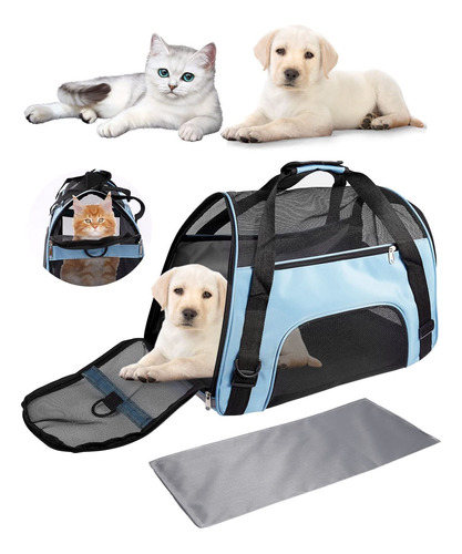 Maleta Transportadora Mascotas, Bolsa Portátil Para Gatos.