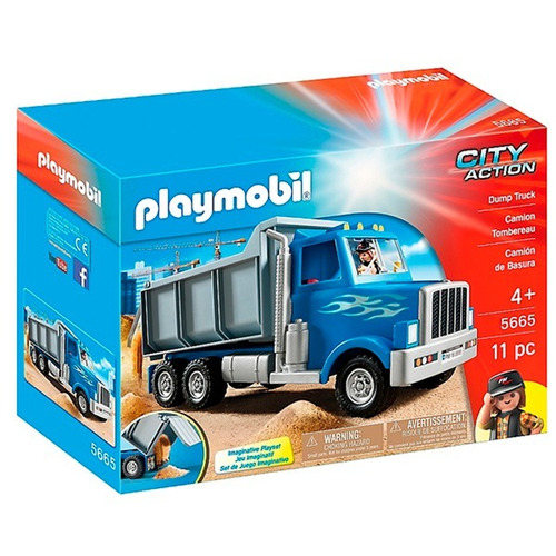 Camion Volcador Playmobil City Action C/ Accesorios - 5665